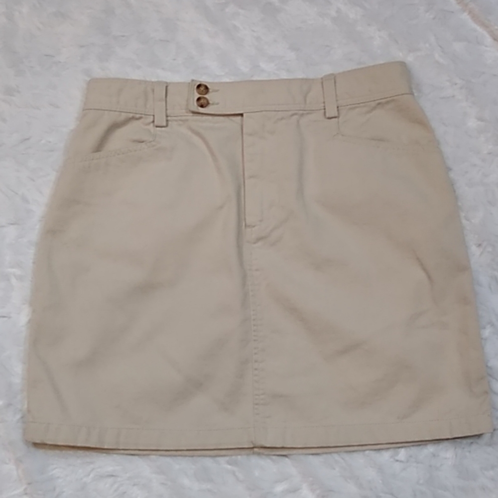 3/$15:Ralph Lauren Sport Polo Chino Skirt